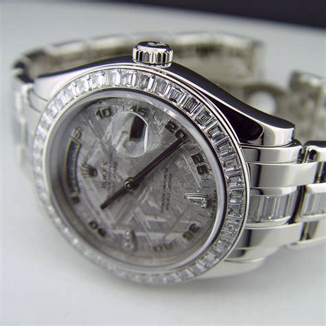 rolex day date meteorite platinum|rolex day date platinum meteorite.